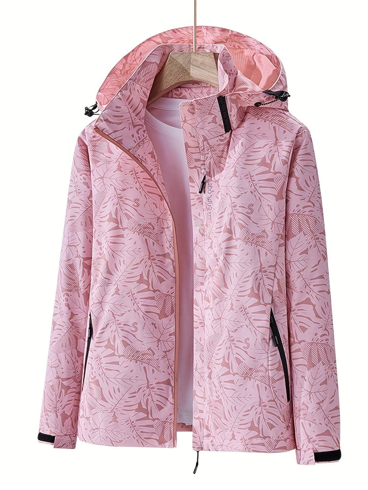 Joana Windproof Printed Jacket | Lightweight Outdoor Jacket