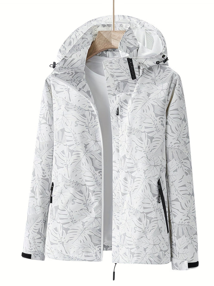 Joana Windproof Printed Jacket | Lightweight Outdoor Jacket
