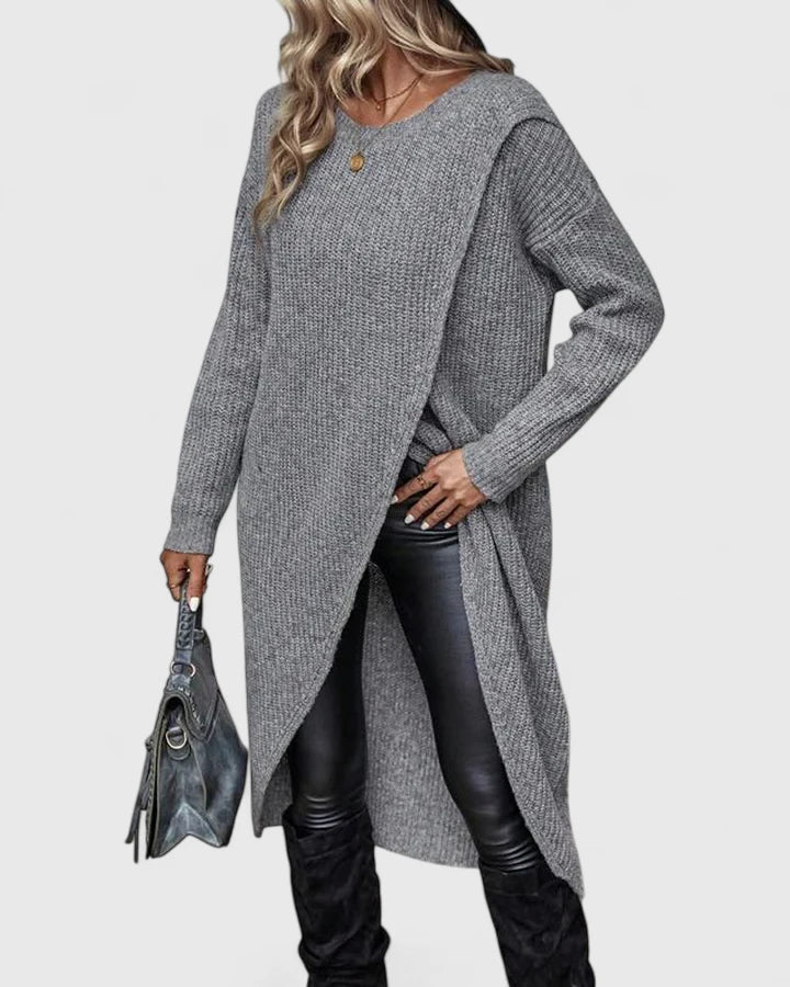 Joana | Women's Wrap Knit Winter Dress