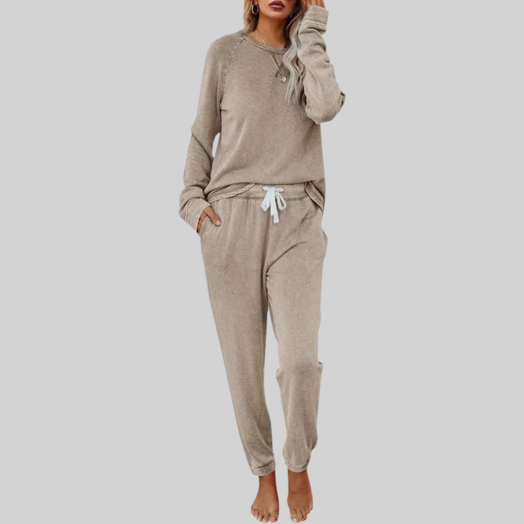 Jocelyn | Women's Lounge Set Long Sleeve Soft Fabric