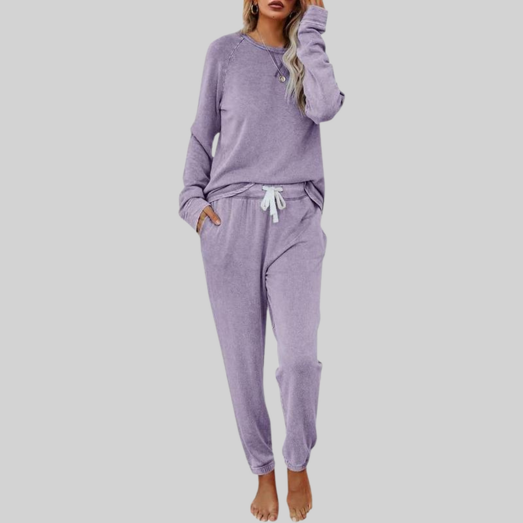 Jocelyn | Women's Lounge Set Long Sleeve Soft Fabric
