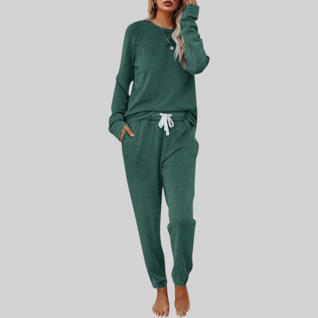 Jocelyn | Women's Lounge Set Long Sleeve Soft Fabric