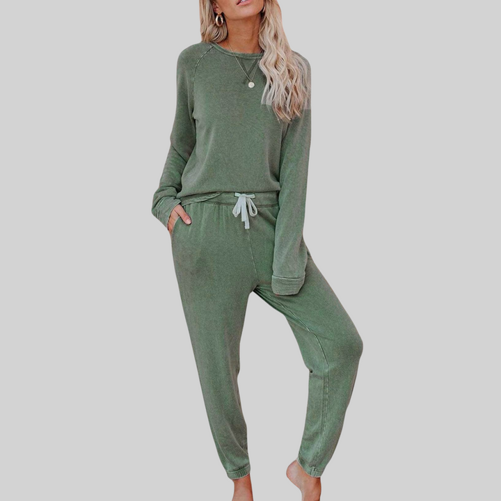 Jocelyn | Women's Lounge Set Long Sleeve Soft Fabric