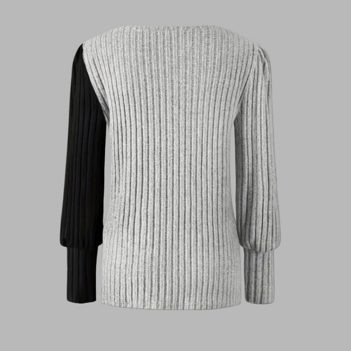 Kaia | Women's Top Elegant Button Down Knit Longsleeve