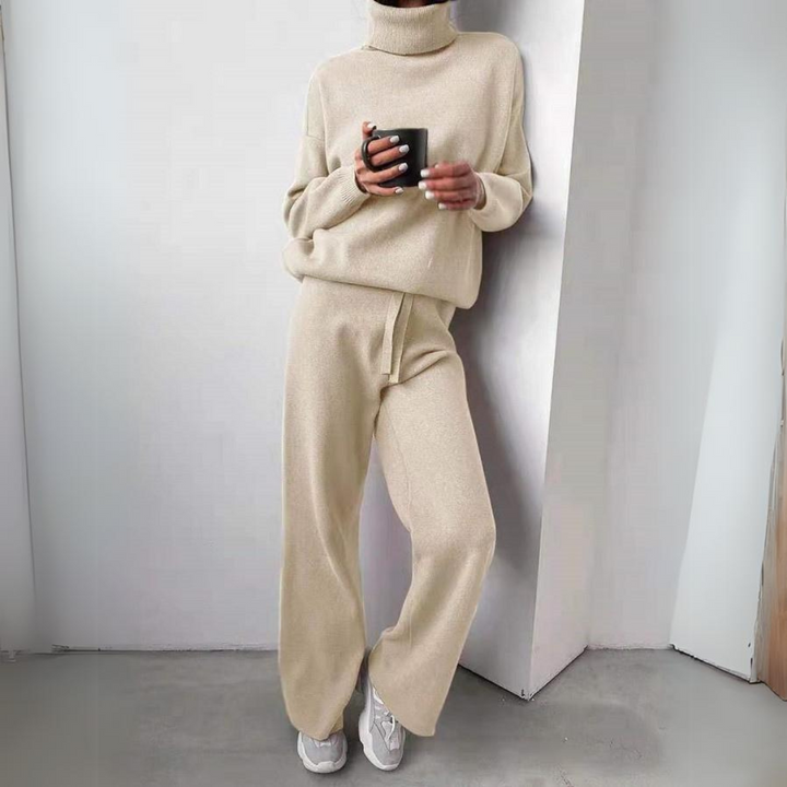 Karina Women's Set | Turtleneck and Long Pants Loungewear