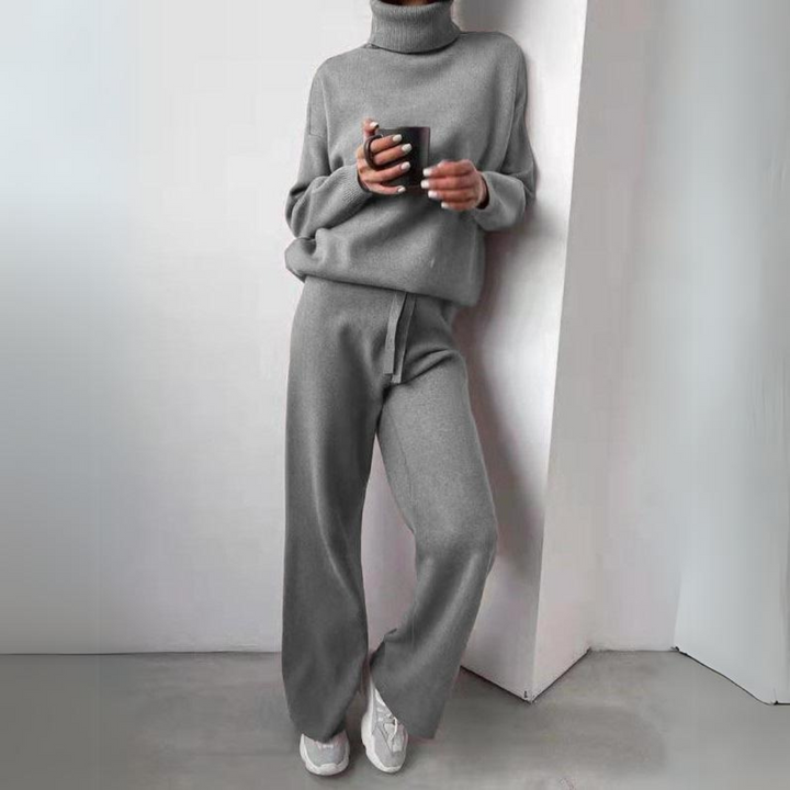 Karina Women's Set | Turtleneck and Long Pants Loungewear
