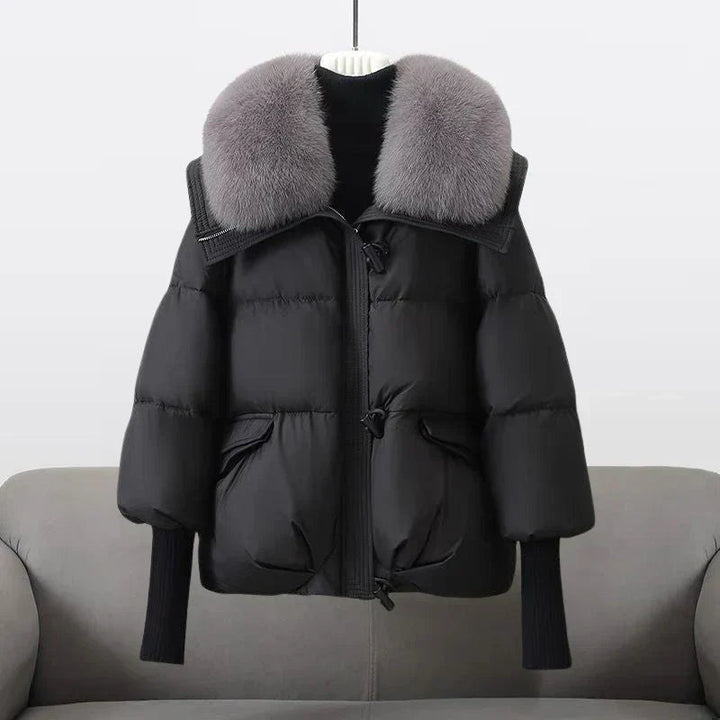 Katrina | Luxe Fur Collar Jacket for Women