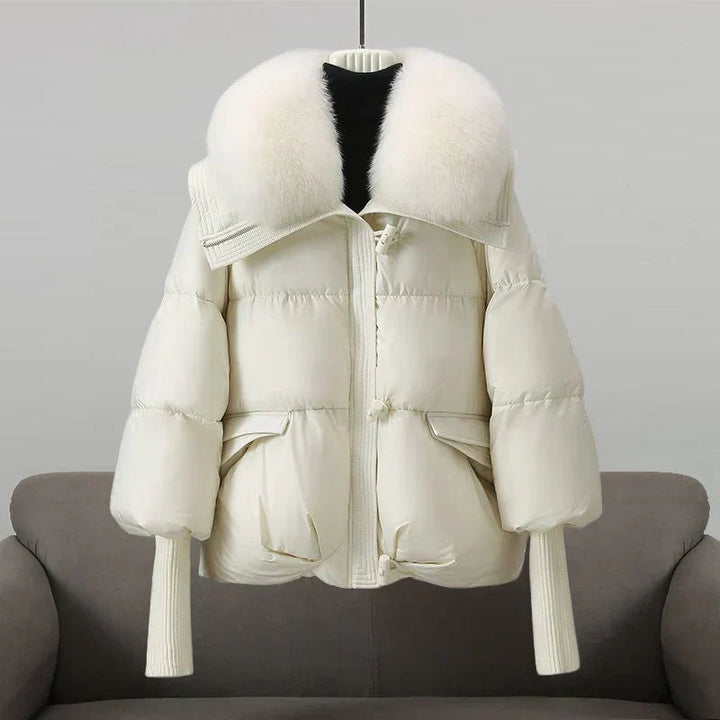 Katrina | Luxe Fur Collar Jacket for Women