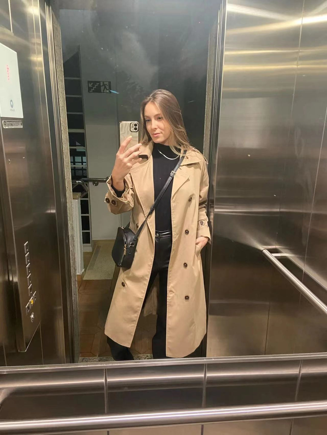 Klara | Women's Oversized Double Breasted Trench Coat