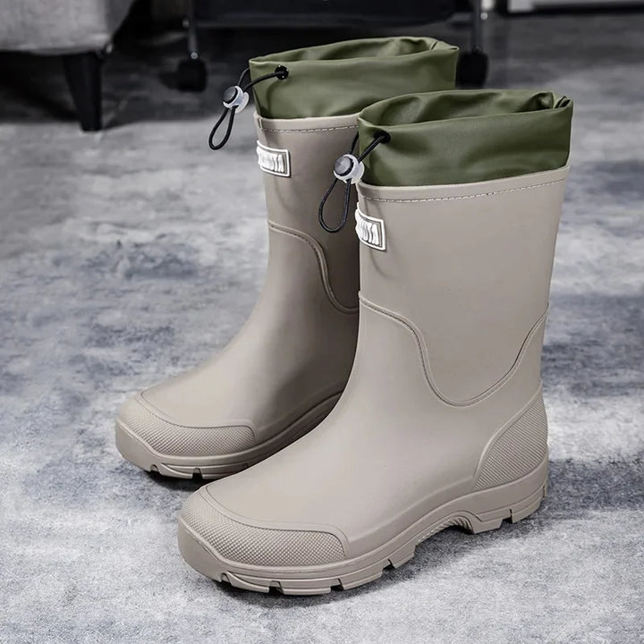 Knee-High Waterproof Rain Boots | Unisex Casual Footwear