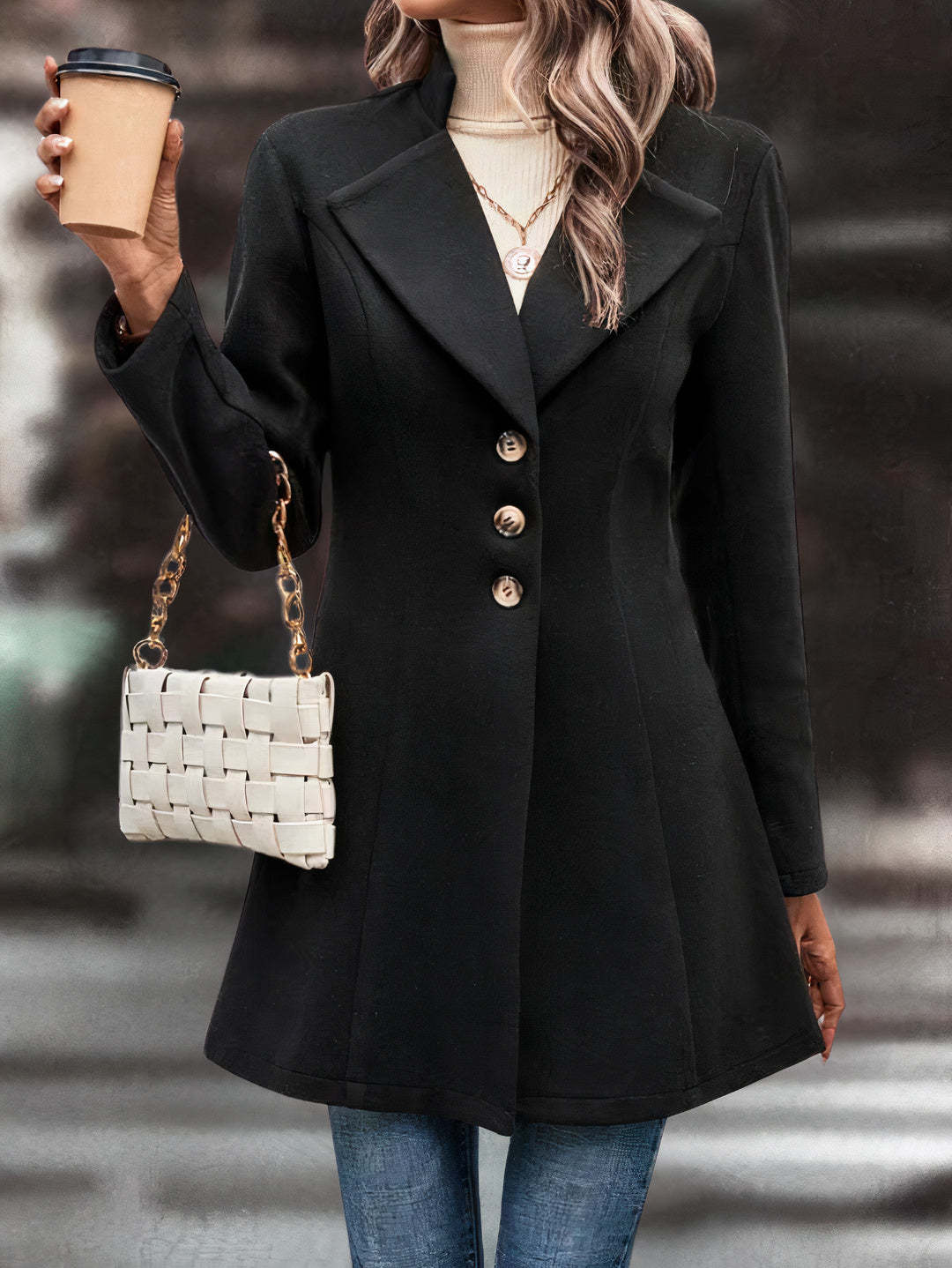 Krista | Elegant Spring Coat for Women