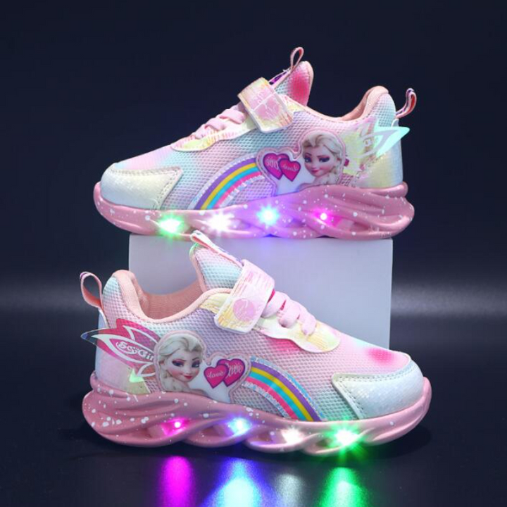 LED Glitter Sneakers for Girls | Toddler Girl Shoes