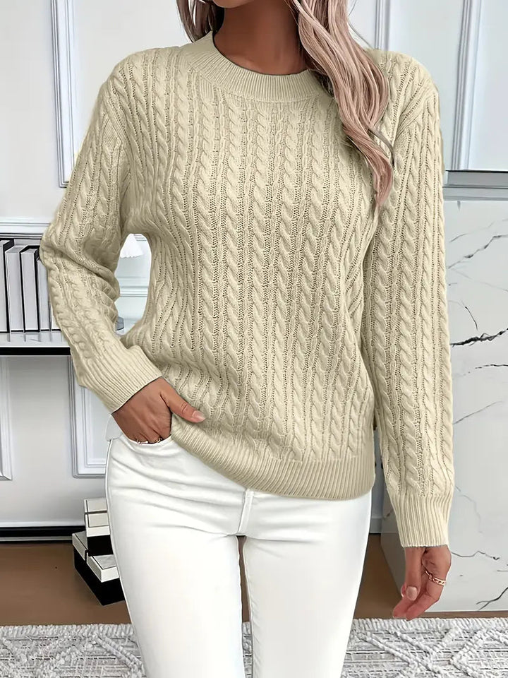 Ladies Cable Knit Jumper | Women's Jumper for Cozy Style