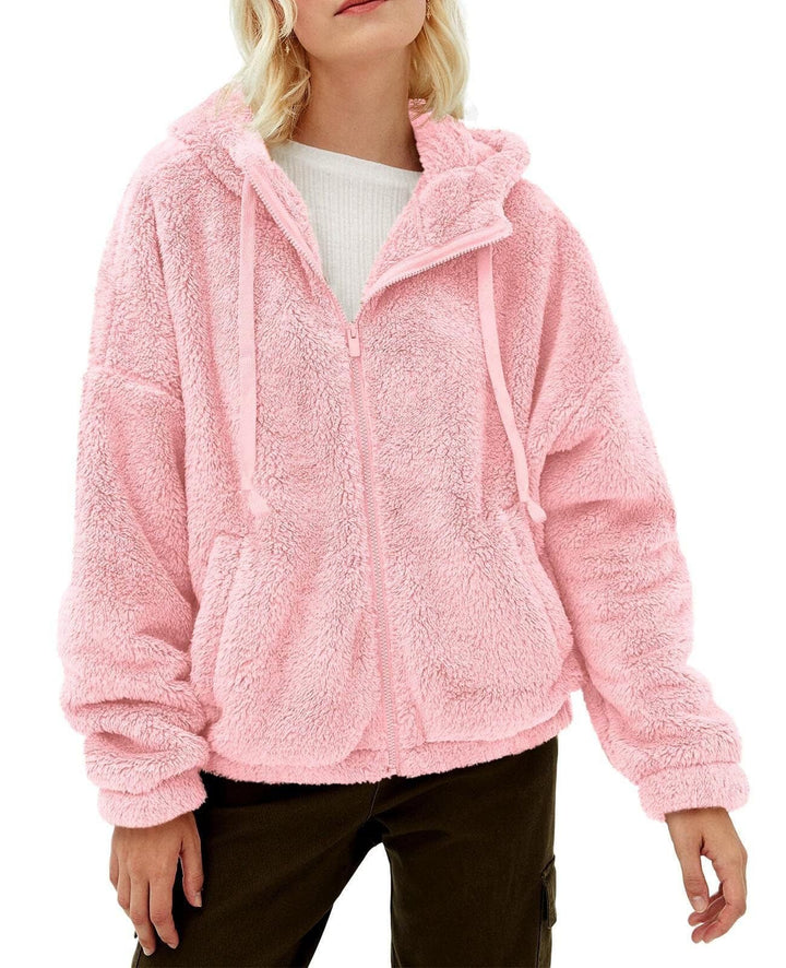 Ladies Fleece Jacket | Women's Hooded Outerwear