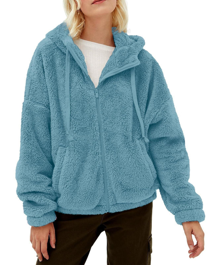 Ladies Fleece Jacket | Women's Hooded Outerwear