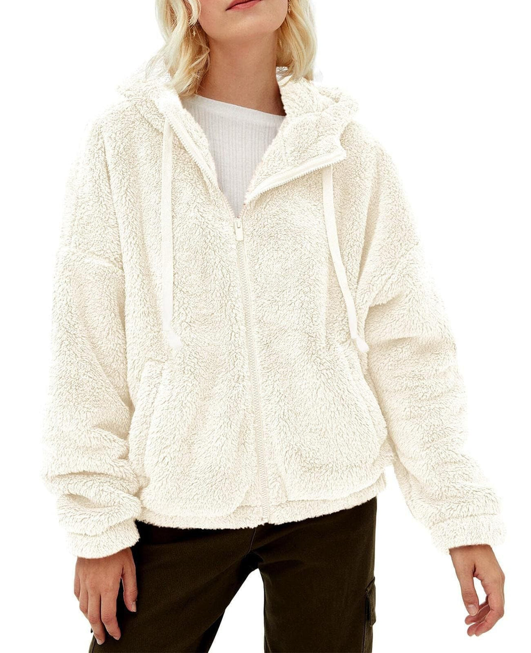 Ladies Fleece Jacket | Women's Hooded Outerwear