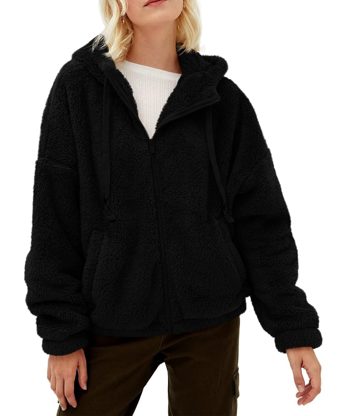 Ladies Fleece Jacket | Women's Hooded Outerwear