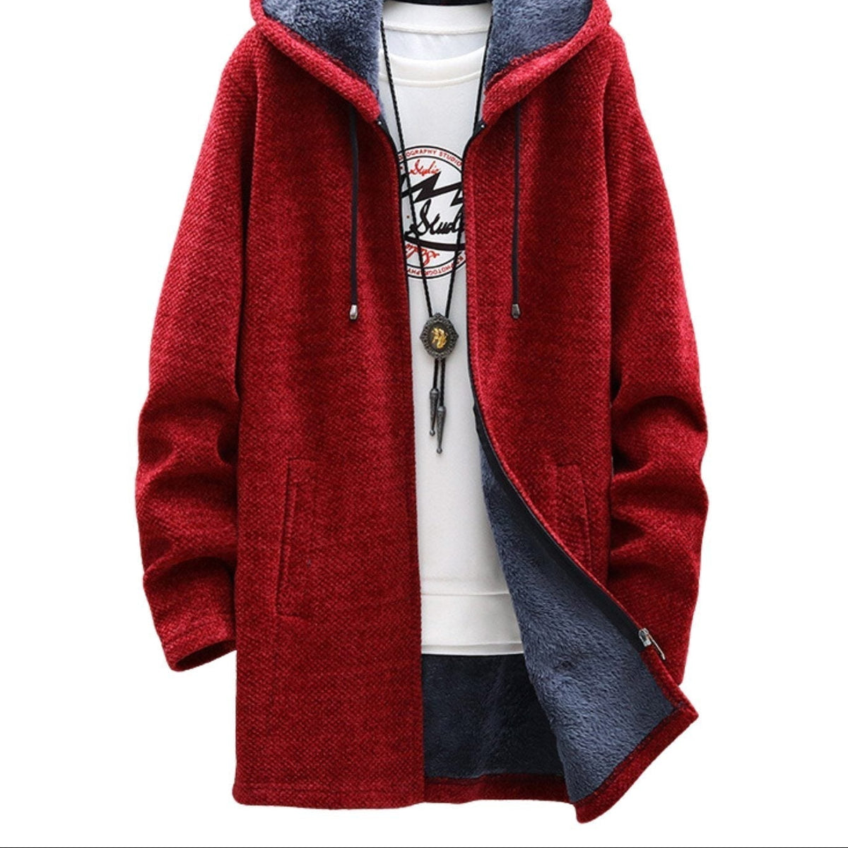 Laura Hooded Cardigan, women's zip cardigan - view 3