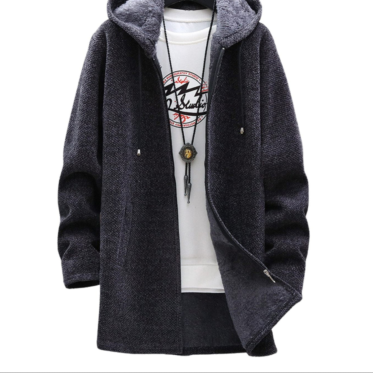 Laura Hooded Cardigan, women's zip cardigan - view 4