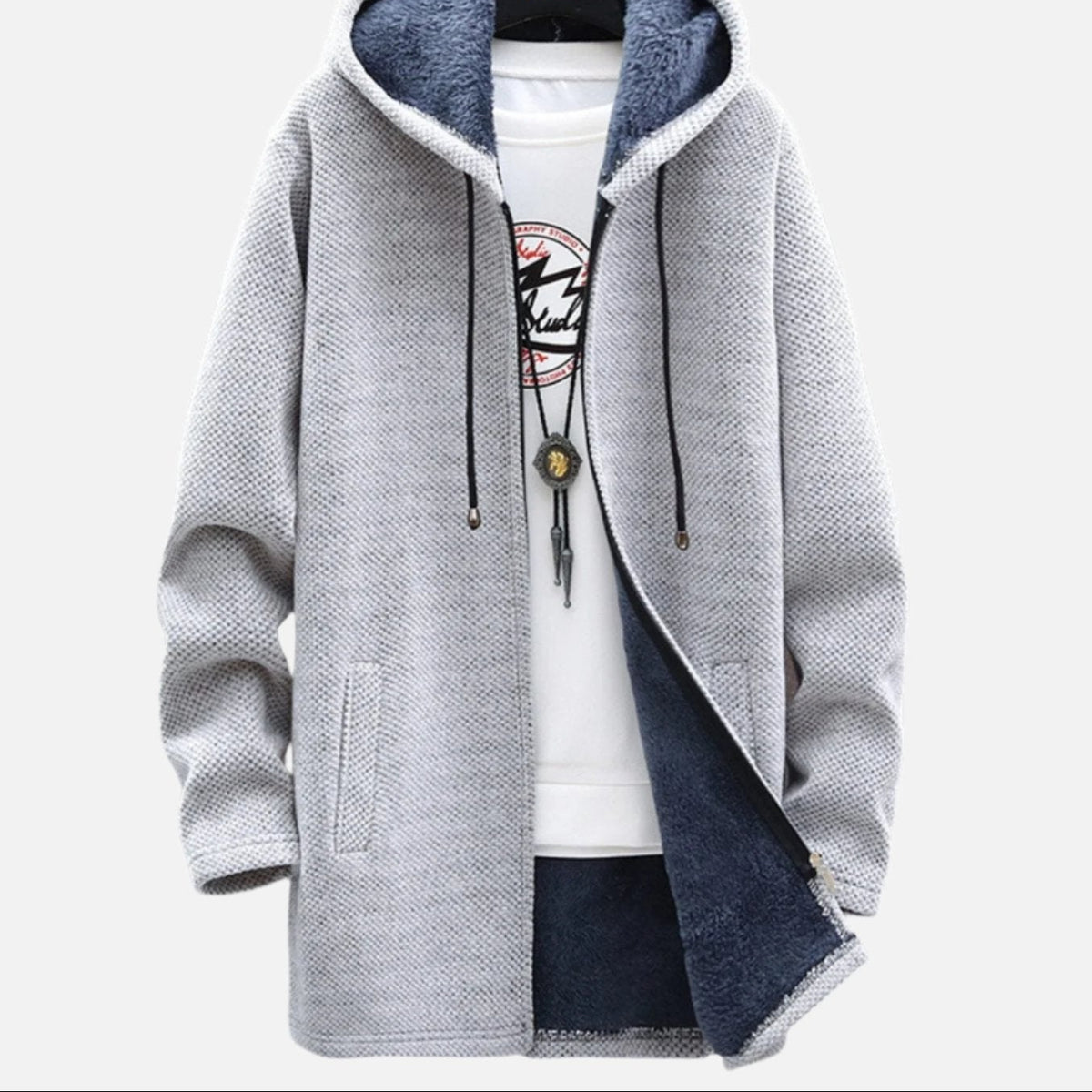 Laura Hooded Cardigan, women's zip cardigan - view 1
