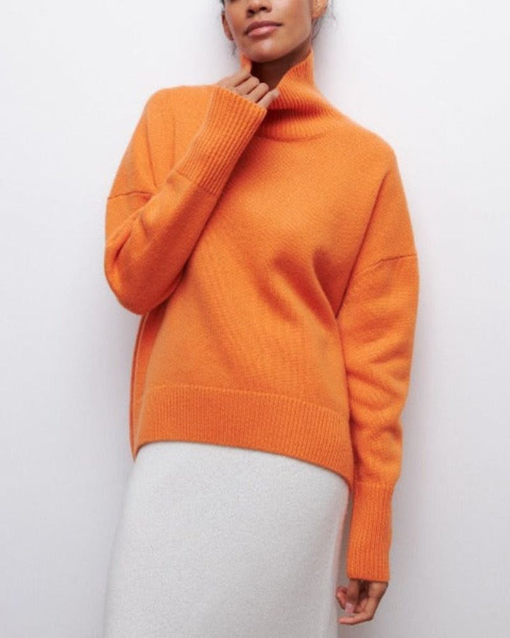 Evy Turtleneck Sweater | Women's Relaxed Fit Knitwear