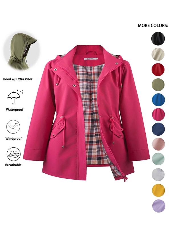 Lightweight Black Trench Coat Women | Casual Outerwear