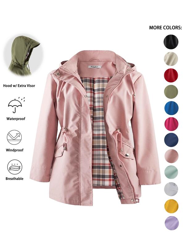 Lightweight Black Trench Coat Women | Casual Outerwear