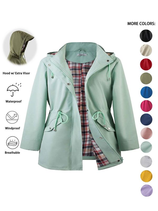 Lightweight Black Trench Coat Women | Casual Outerwear