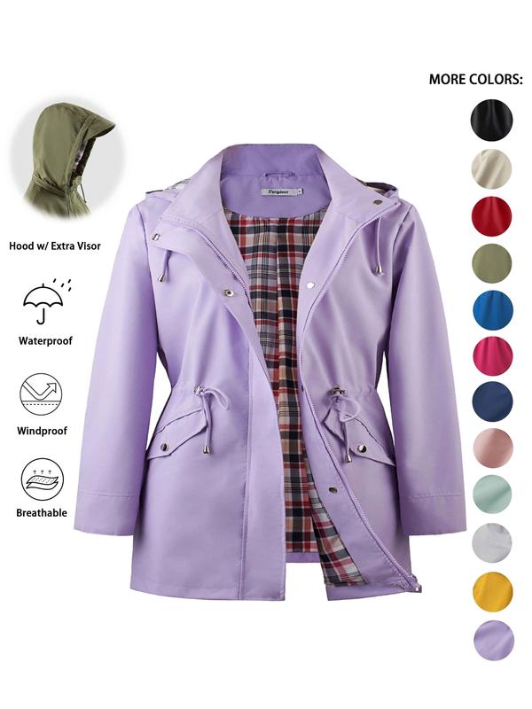 Lightweight Black Trench Coat Women | Casual Outerwear