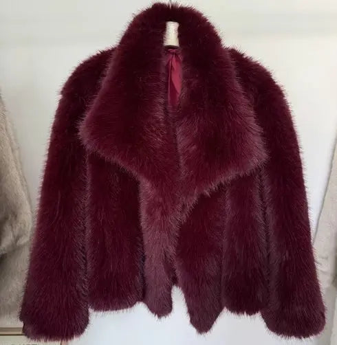 Limited Edition Faux Fur Coat Women | Stylish Outerwear