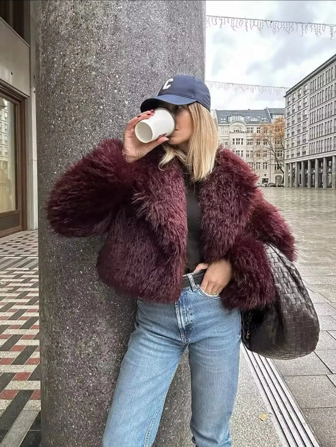 Limited Edition Faux Fur Coat Women | Stylish Outerwear