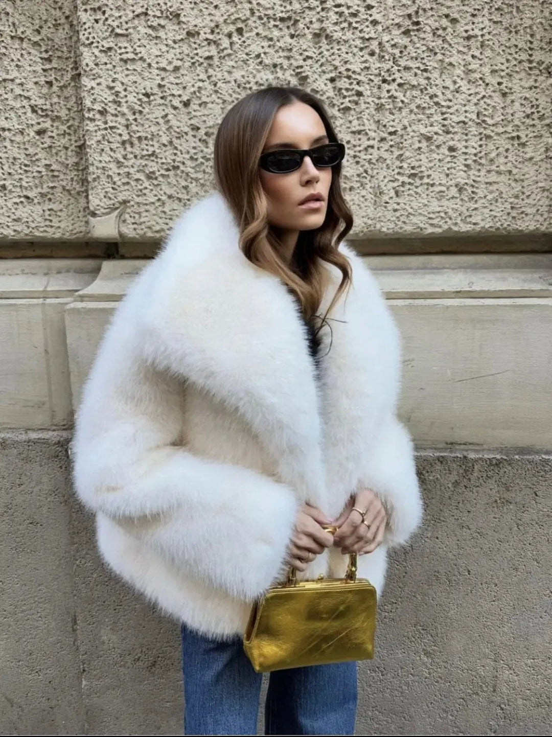 Limited Edition Faux Fur Coat Women | Stylish Outerwear