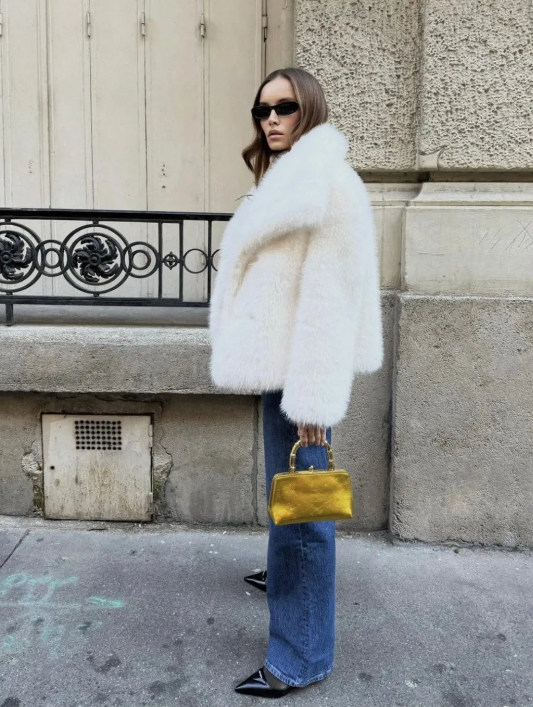 Limited Edition Faux Fur Coat Women | Stylish Outerwear