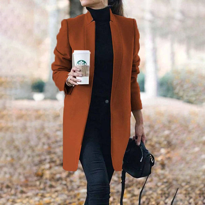 Long Wool Trench Coat Women | Elegant Winter Outerwear