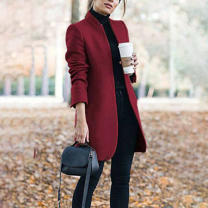 Long Wool Trench Coat Women | Elegant Winter Outerwear