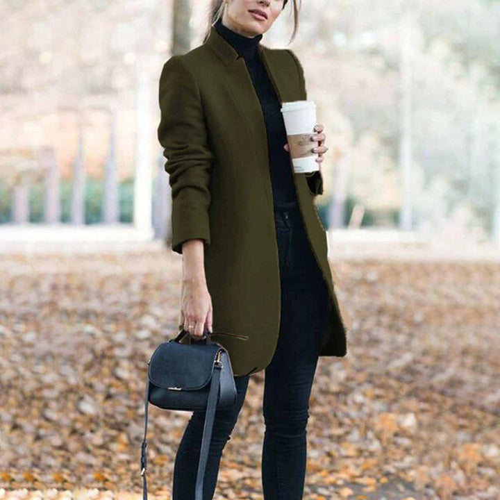 Long Wool Trench Coat Women | Elegant Winter Outerwear