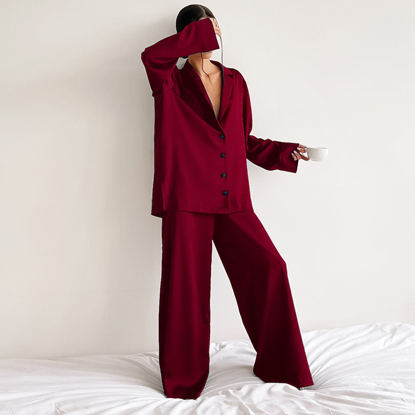 Luxury Silk Pajama Set | Elegant Sleepwear for Women 6