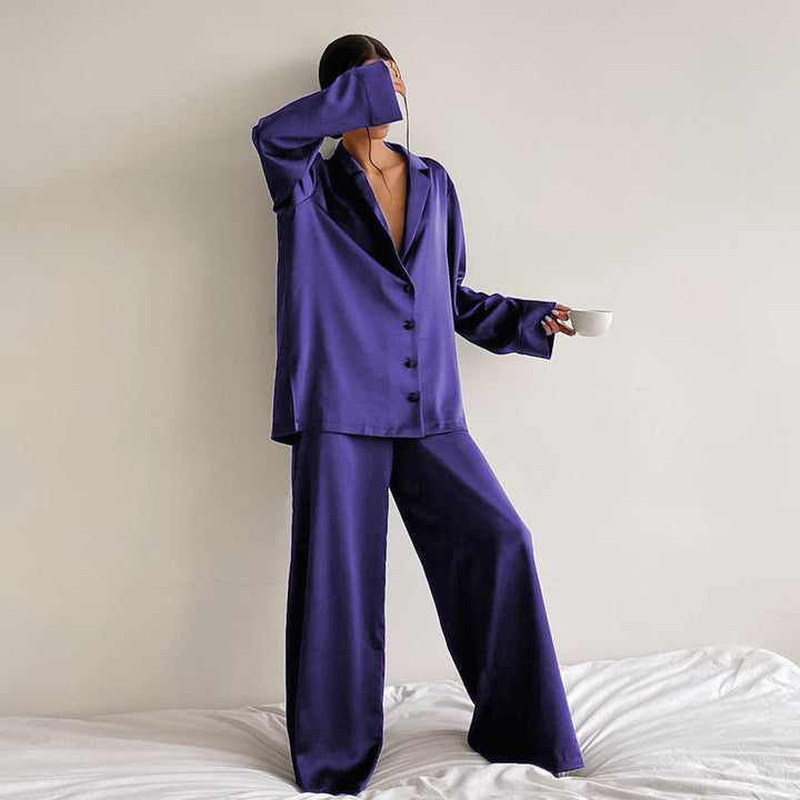Luxury Silk Pajama Set | Elegant Sleepwear for Women 9
