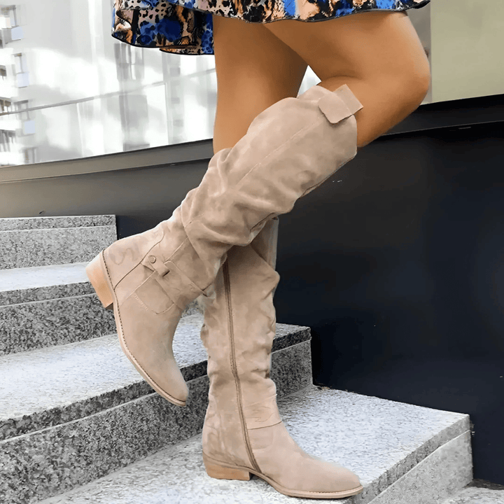 Mads | Comfortable Suede and Leather Boots for Everyday Wear
