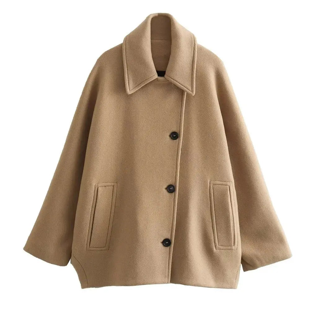 Malia | Women's Faux Cashmere Wool Coat for Winter