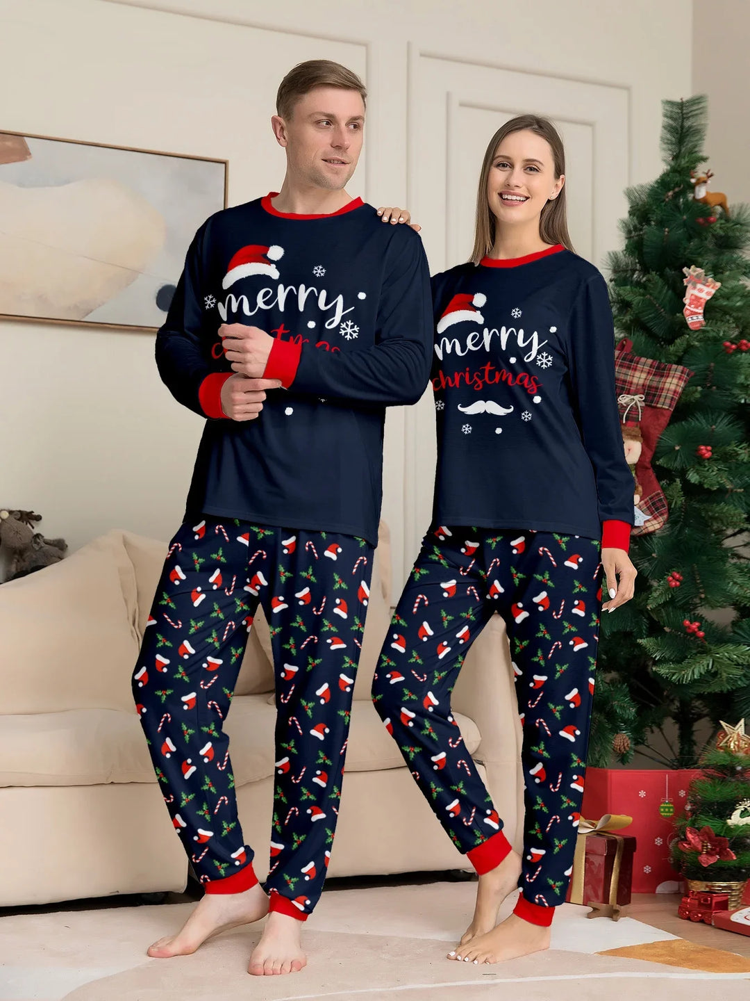 Matching Family Christmas Pajamas Set | Christmas Loungewear