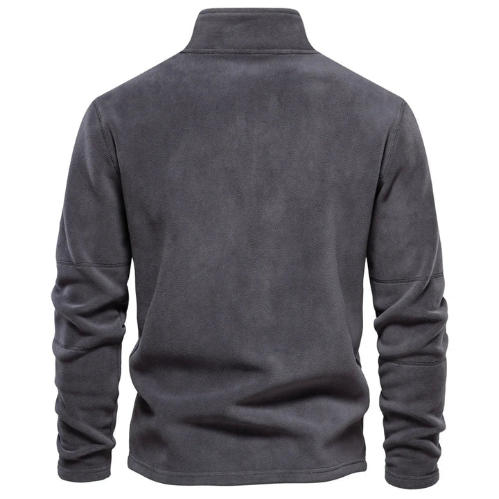 Men's Fleece Half Zip Sweater | Warm Winter Essential