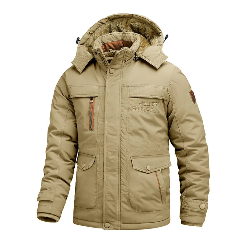 Men's Tactical Winter Jacket | Waterproof Thermal Coat