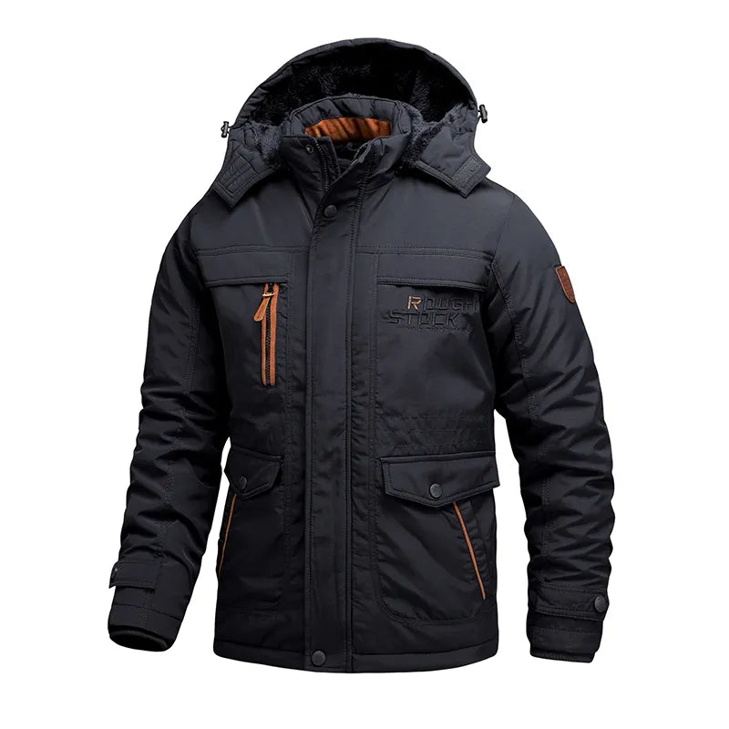 Men's Tactical Winter Jacket | Waterproof Thermal Coat