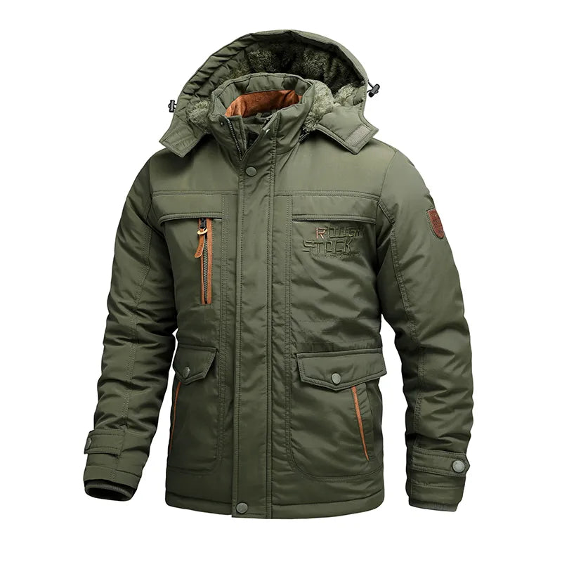 Men's Tactical Winter Jacket | Waterproof Thermal Coat