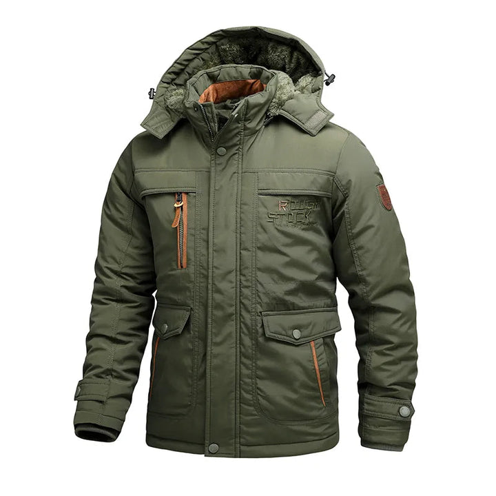 Men's Tactical Winter Jacket | Waterproof Thermal Coat
