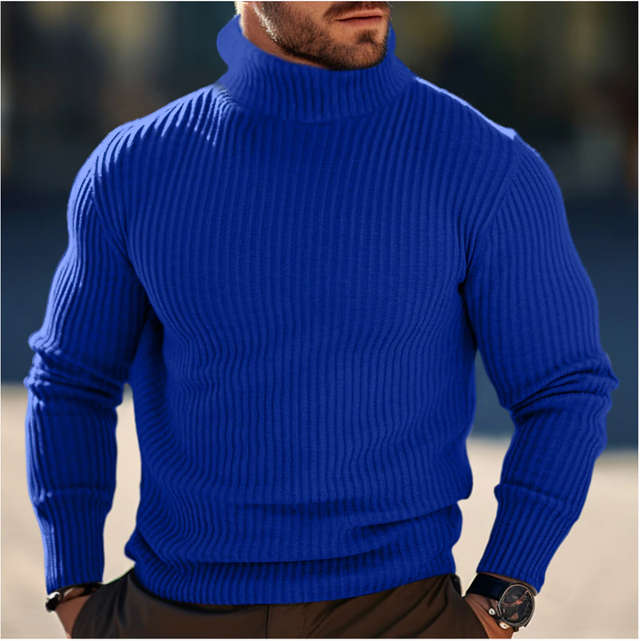 Men's Turtleneck Sweater | Soft Knit Fashion for Fall & Winter