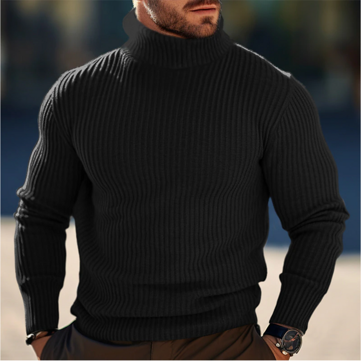 Men's Turtleneck Sweater | Soft Knit Fashion for Fall & Winter