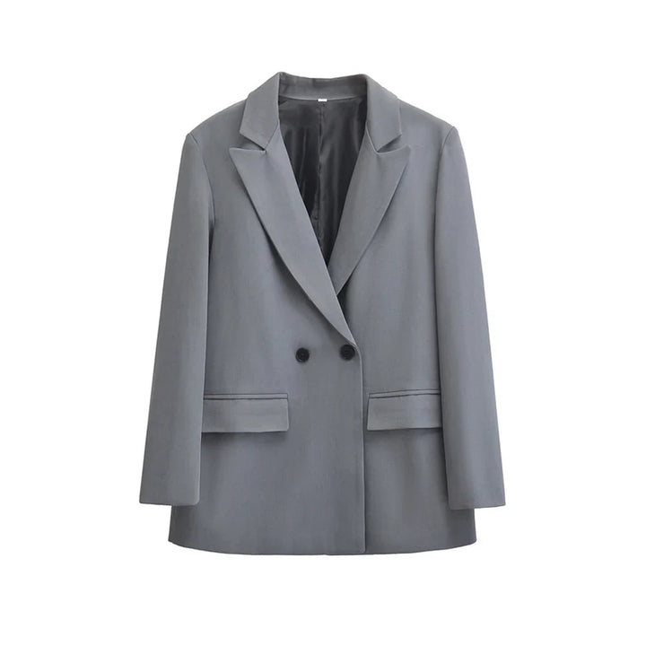 Minimalist Blazer for Women | Double Button Closure