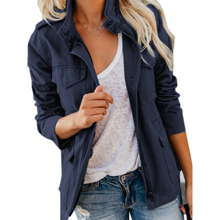 Modern Women's Zipper Jacket | Casual Women's Jacket